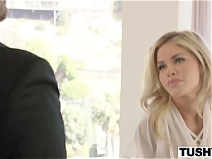TUSHY Jessa Rhodes heavy and super-fucking-hot ass-fuck With Driver